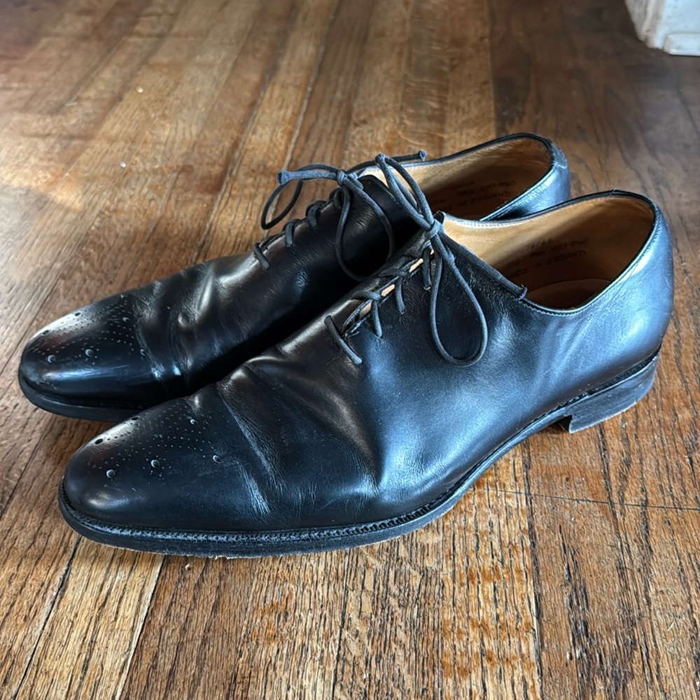 Alfred Sargent for Peal & Co. Medallion Toecap Oxfords UK 9.5 US 10.5